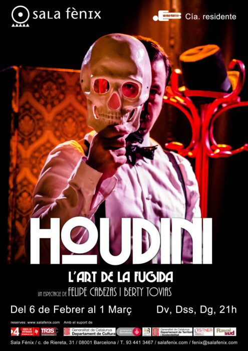 cartel HOUDINI l'art de la fugida