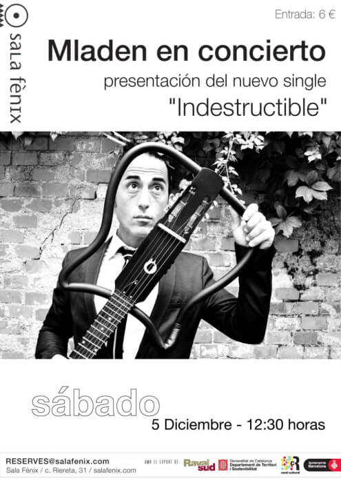 cartel concierto mladen